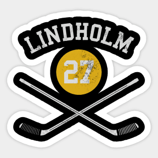 Hampus Lindholm Boston Sticks Sticker